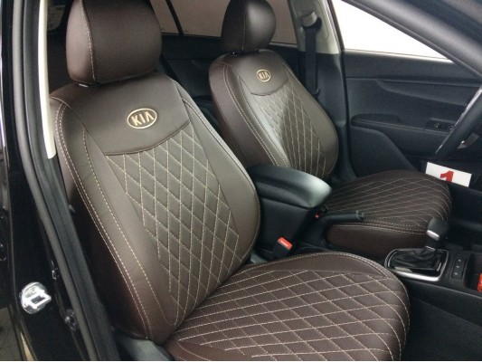 Авточехлы на Kia Rio 4 X-Line