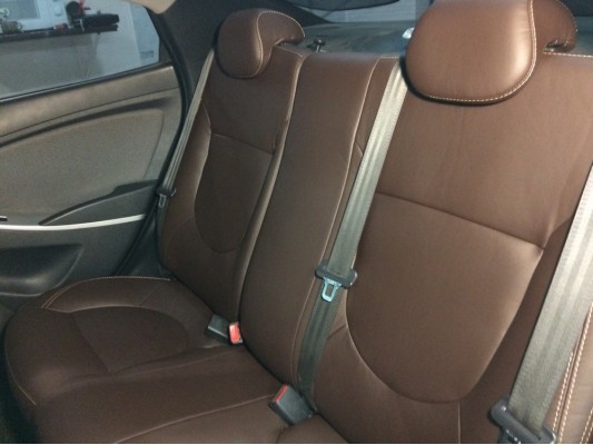 Каркасные авточехлы на Hyundai Solaris