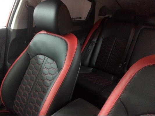 Каркасные авточехлы на Hyundai Sonata 7