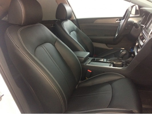 Каркасные авточехлы на Hyundai Sonata 7