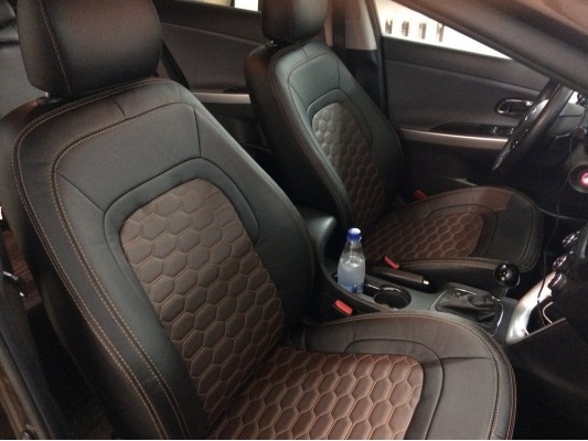 Каркасные авточехлы на KIA Ceed 2