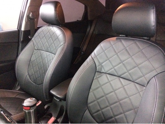 Каркасные авточехлы на KIA Rio 3