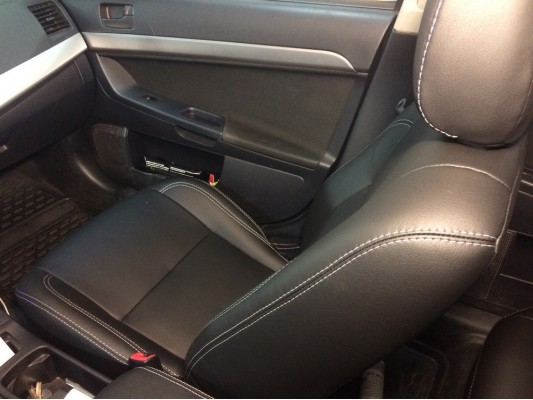 Каркасные авточехлы на Mitsubishi Lancer 10