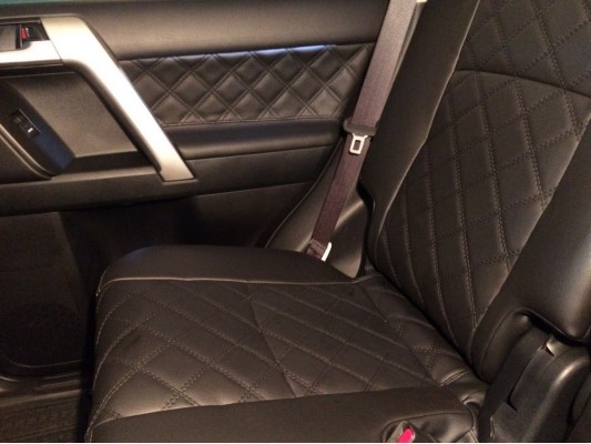 Каркасные авточехлы на Toyota Land Cruiser Prado 150 2 поколения