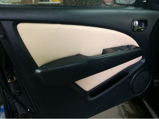 Перетяжка дверных карт